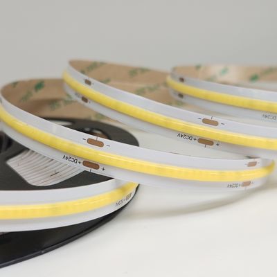 9.84ft 480 leds/m 24v 6000K 10mm COB LED Light Strip Daylight أبيض لزيادة الإضاءة الداخلية