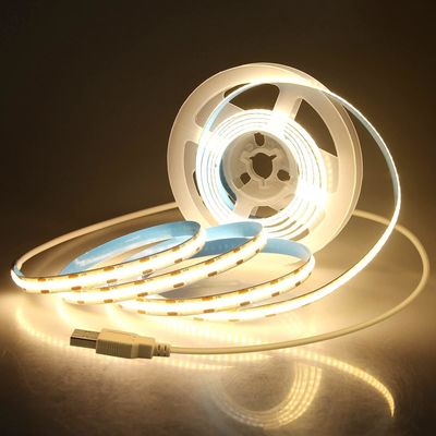 تغيير الألوان 32.8FT LED Cob Strip Light مع 480 LEDs 24V Voltage شهادة CE / RoHS